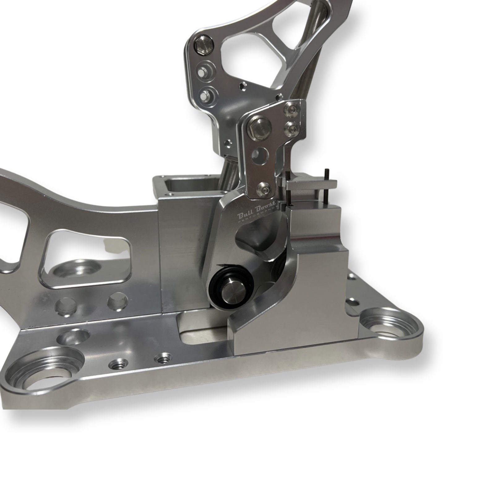 K20 K24 Shift Box Acura RSX Type-S Billet K-Series Swap for Honda Civic Integra Shifter Silver - Bull Boost Performance