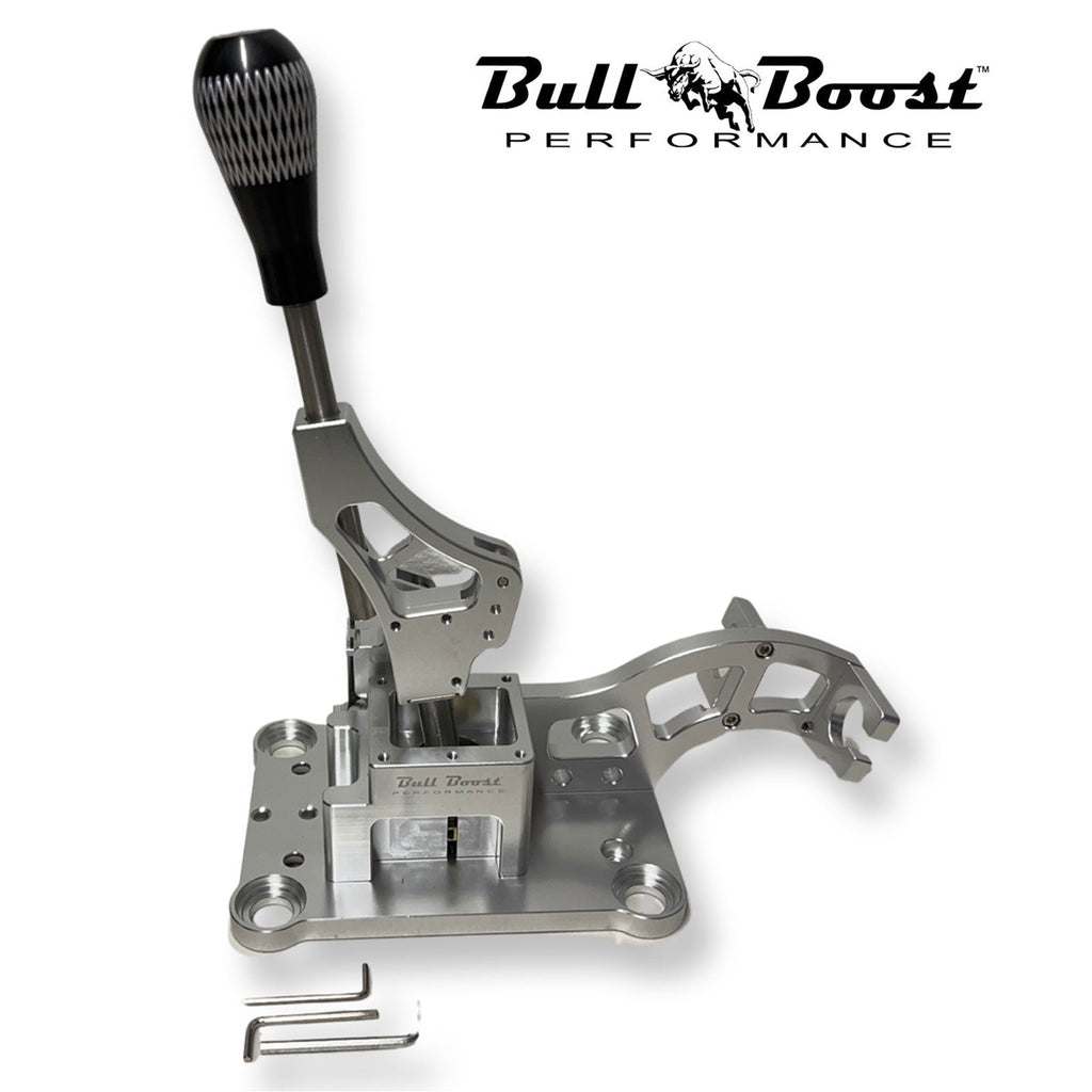 K20 K24 Shift Box Acura RSX Type-S Billet K-Series Swap for Honda Civic Integra Shifter Silver - Bull Boost Performance
