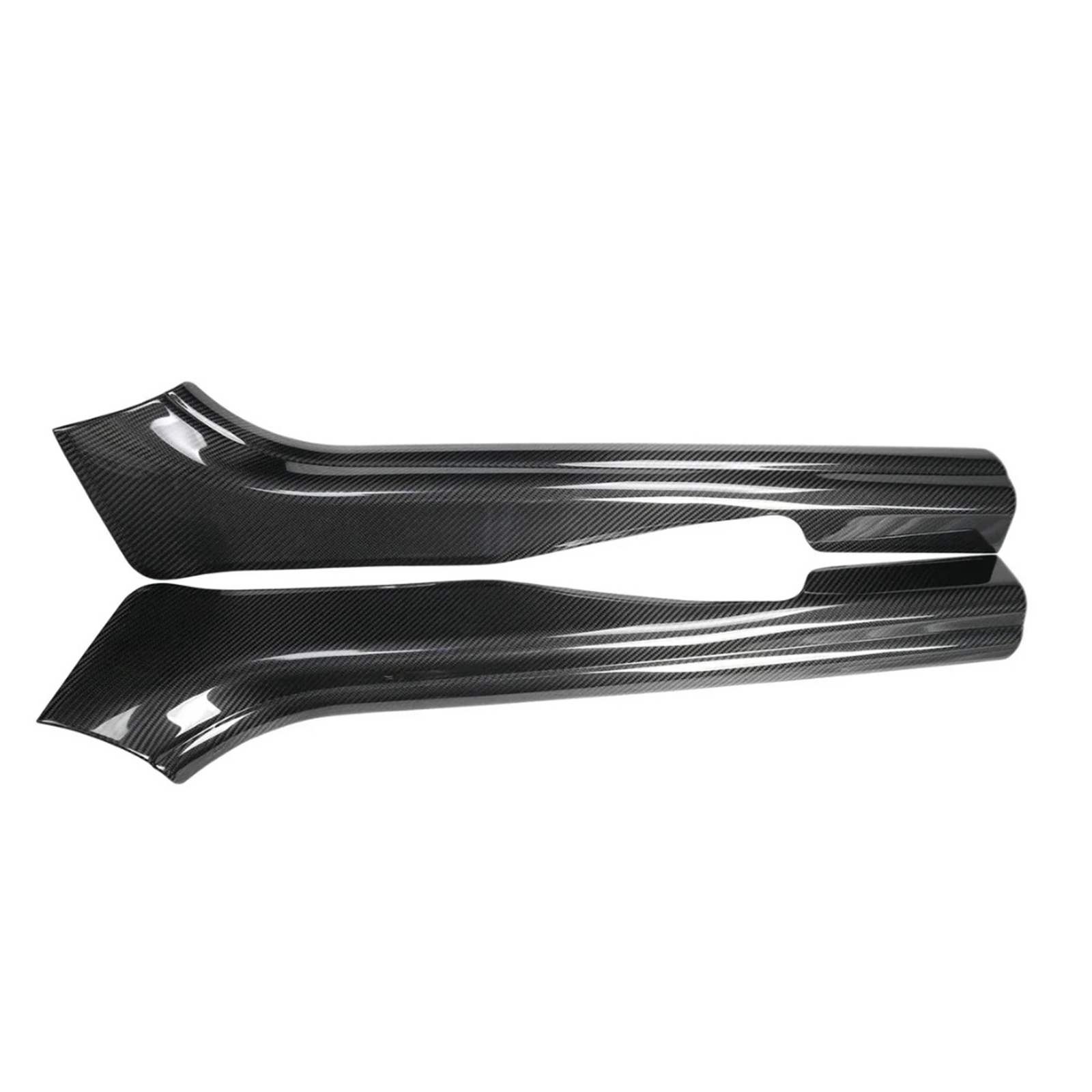 Carbon Fiber Door Sill Covers for BMW G87 M2 G42 2 Series - Bull Boost Performance