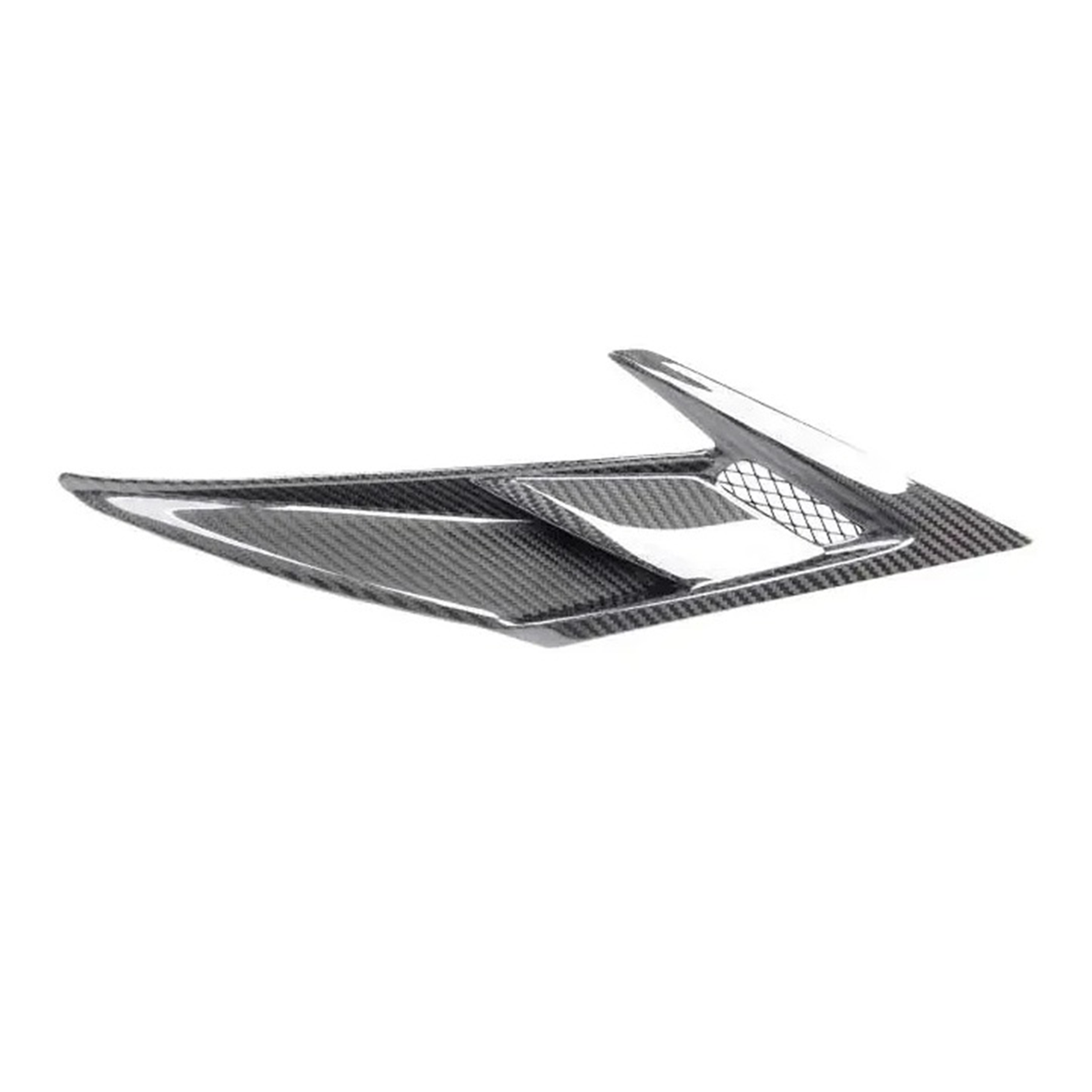 Prepreg Carbon Fiber Front Fender Vent Trims for Ferrari F8 by Stratec Systems