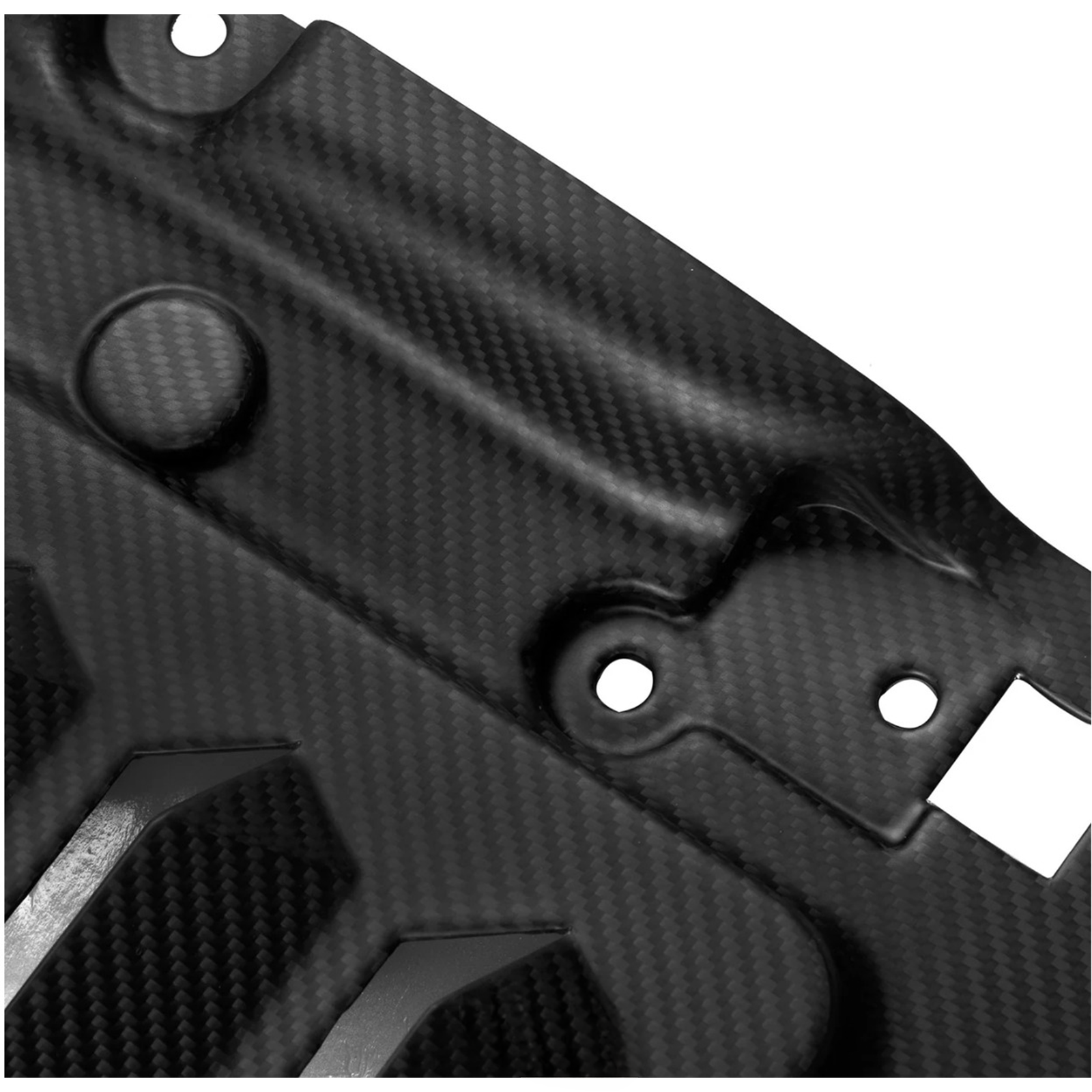 Pre Preg Carbon Fiber Oil Cooler Skid Plate for BMW G90 G99 M5 - Bull Boost Performance