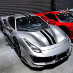 488 Pista Style Carbon Fiber Full Conversion Kit for Ferrari 488 by Stratec Systems