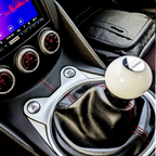 ZSPEC Shift Knob, M12-1.25, Delrin & Stainless, 5-Speed Shift Pattern Coin
