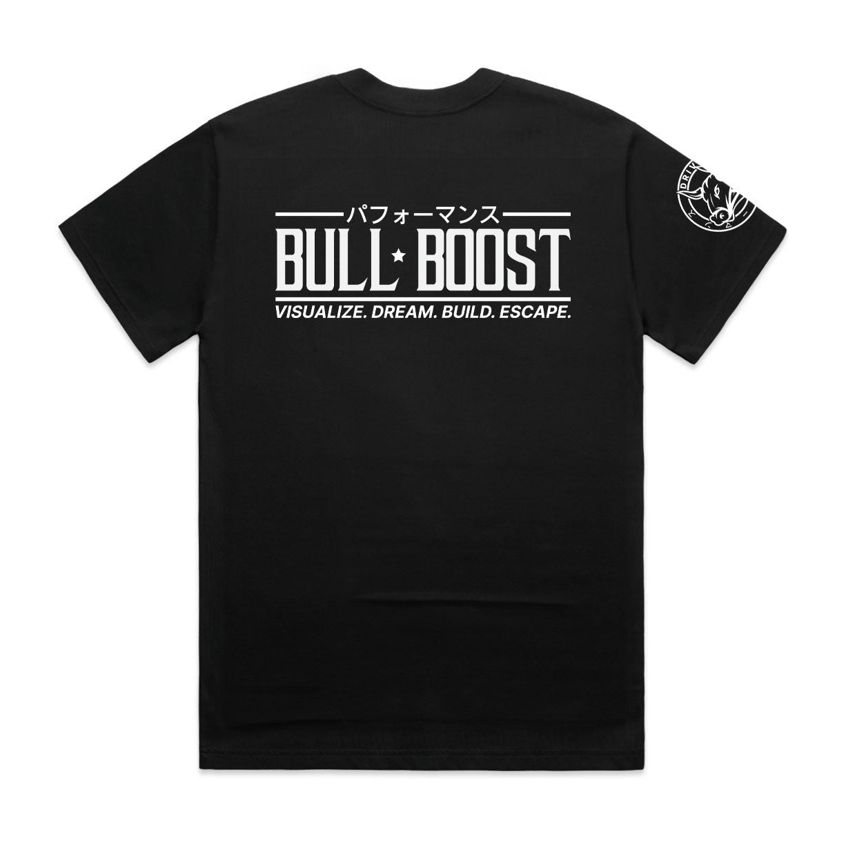 Bull Boost Performance Premium Automotive Cotton Crew Tee Shirts - Bull Boost Performance