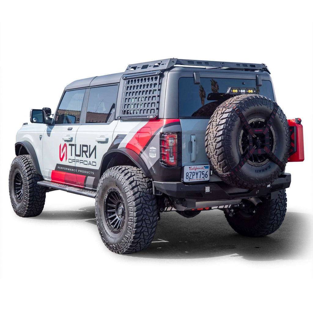 Turn Offroad Side MOLLE Panels for Ford Bronco 4-Door OEM Hard Top