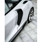 MWD Style Carbon Fiber Side Skirt Extension for McLaren GT - Bull Boost Performance