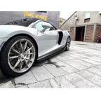MWD Style Carbon Fiber Side Skirt Extension for McLaren GT - Bull Boost Performance