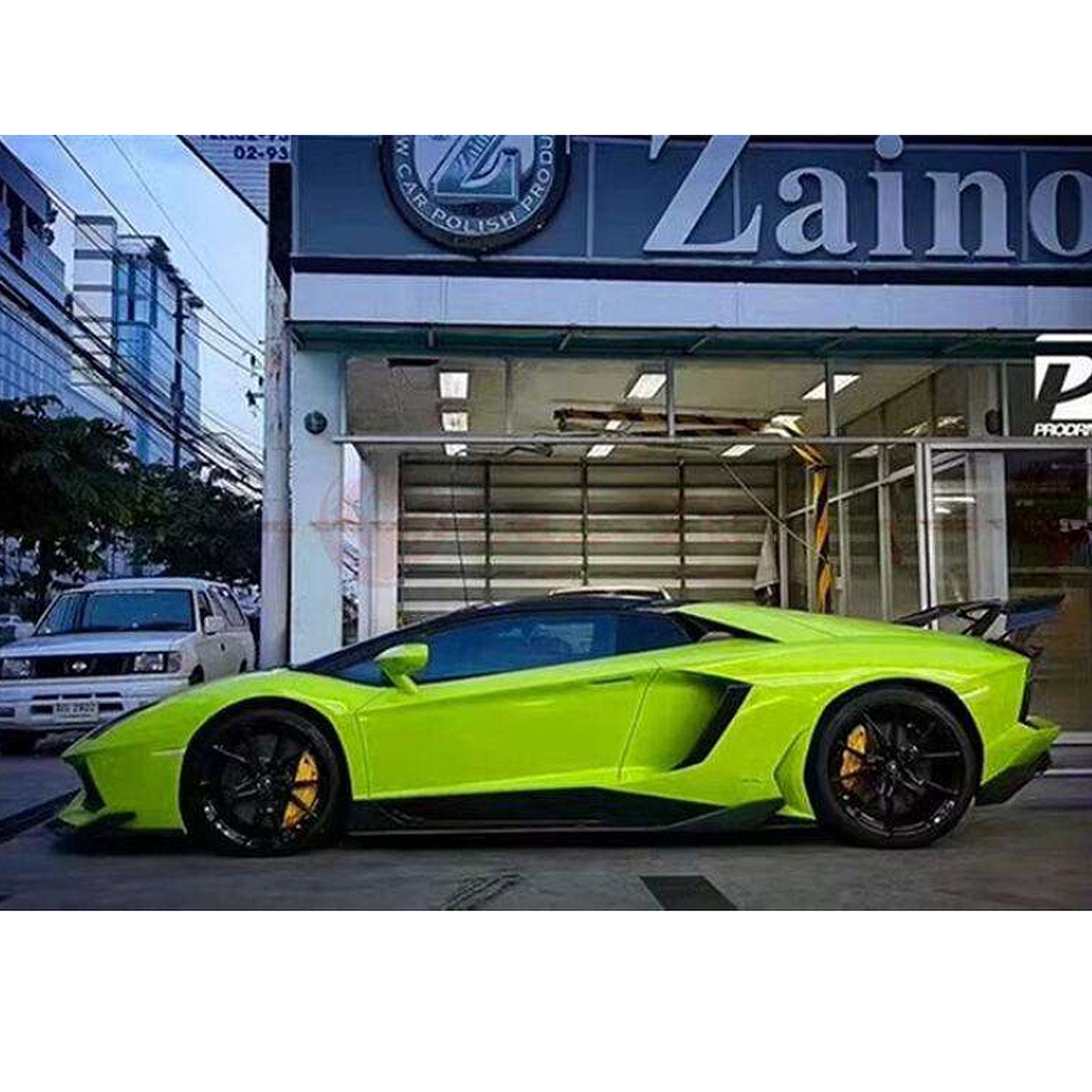 RZ Style Carbon Fiber Side Skirts for Lamborghini Aventador LP700 LP720 - Bull Boost Performance