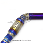 Titanium Single Exit Catback Exhaust System for Toyota Supra A90 3.0T - Bull Boost Performance