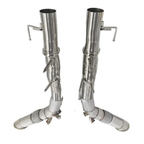 High Performance Exhaust Downpipe for Ferrari SF90 3.9T V8 by Stratec Systems