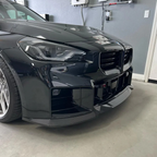 Carbon Fiber Front Splitter Lip for BMW G87 M2 - Bull Boost Performance