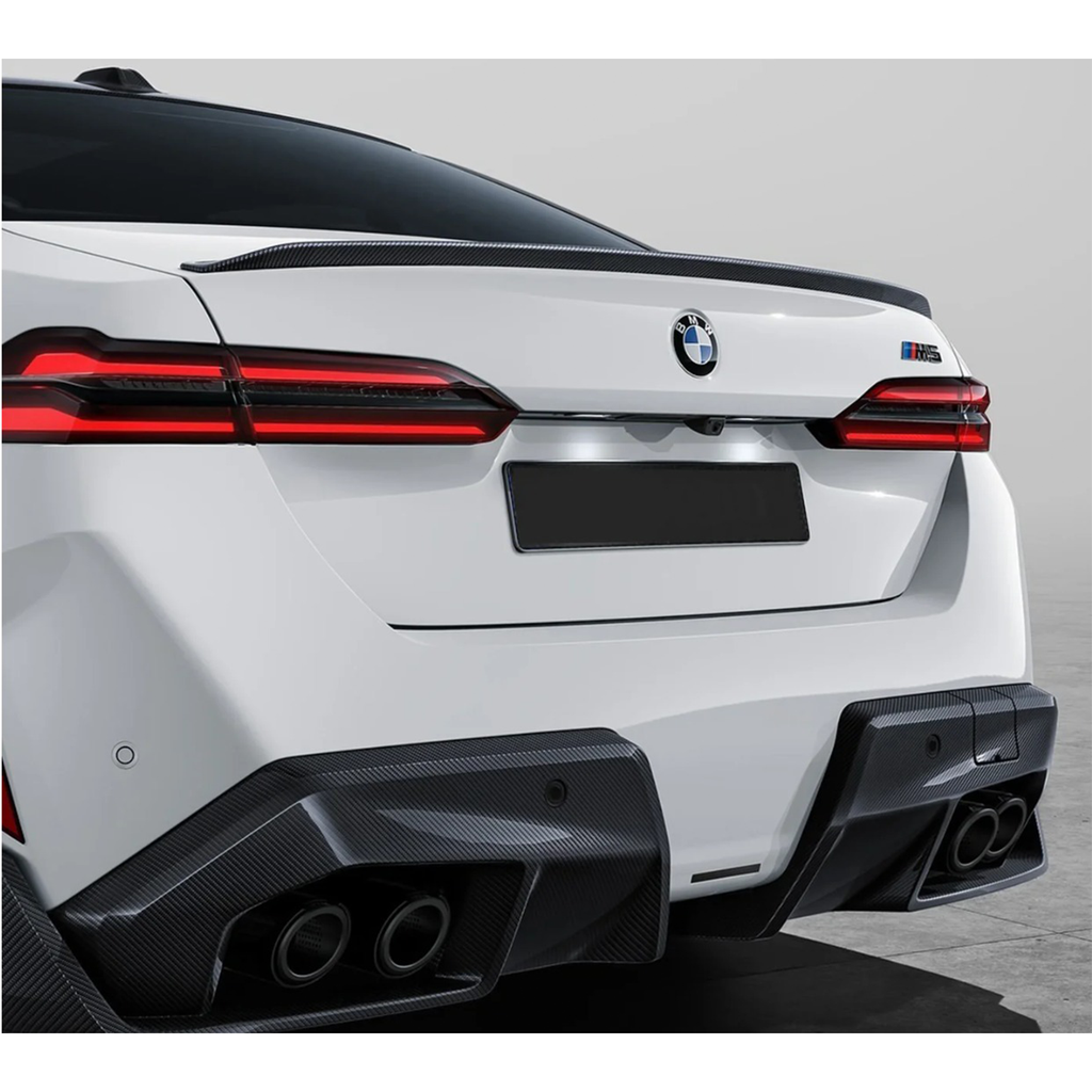 MP Style Dry Carbon Fiber Rear Diffuser for BMW G90 M5 - Bull Boost Performance
