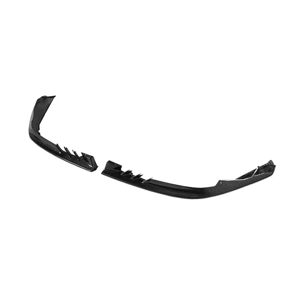 Carbon Fiber Side Front Lip Splitters for Ferrari SF90 by Stratec Systems