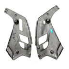 Carbon Fiber Engine Bay Headlight Corner Covers for BMW F90 M5 - Bull Boost Performance
