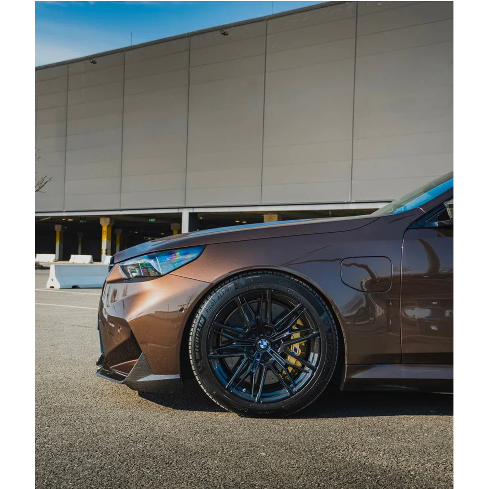 MP Style Dry Carbon Fiber Front Lip for BMW G90 G99 M5 - Bull Boost Performance