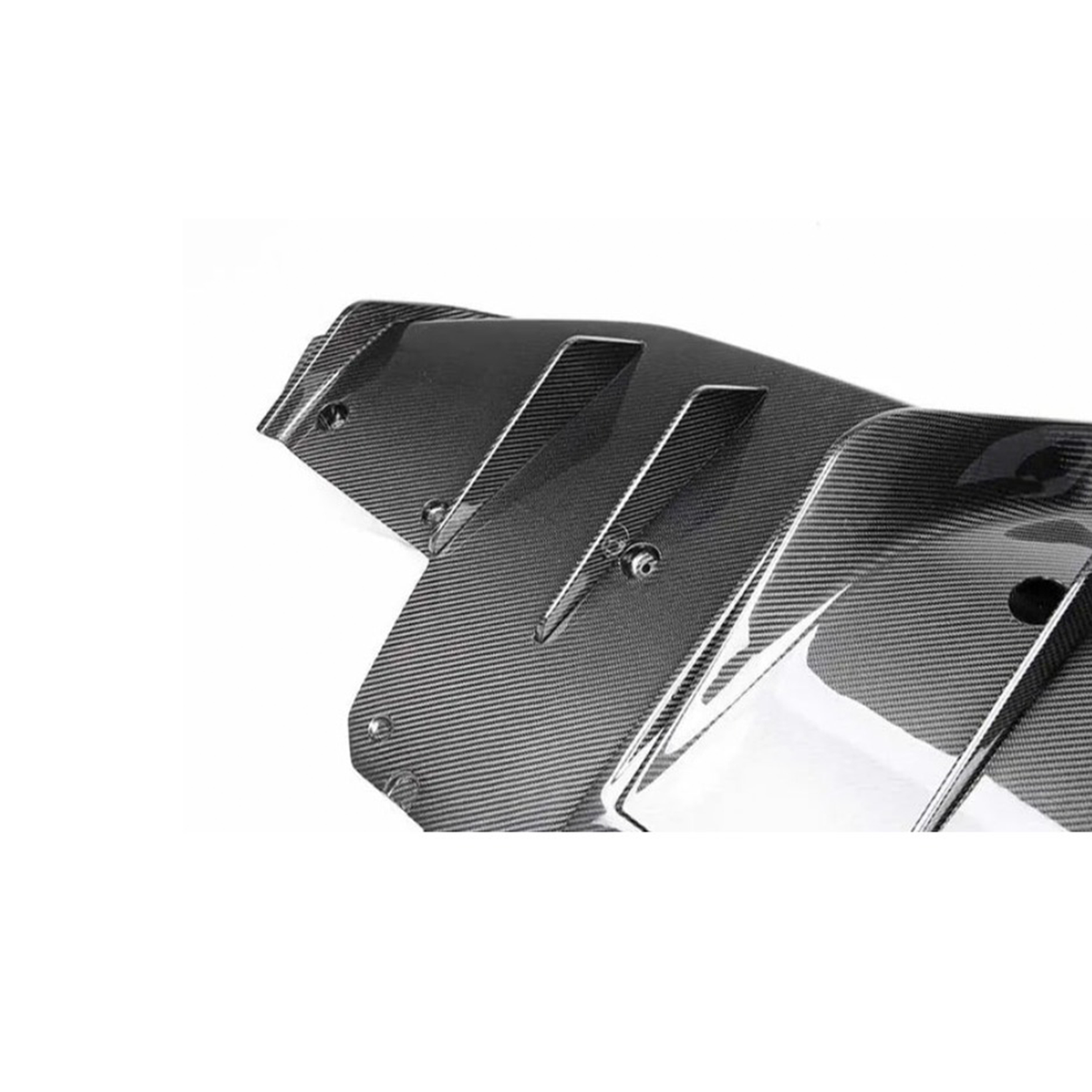 Carbon Fiber Rear Diffuser for Ferrari F8 Tributo Spider by Stratec Systems