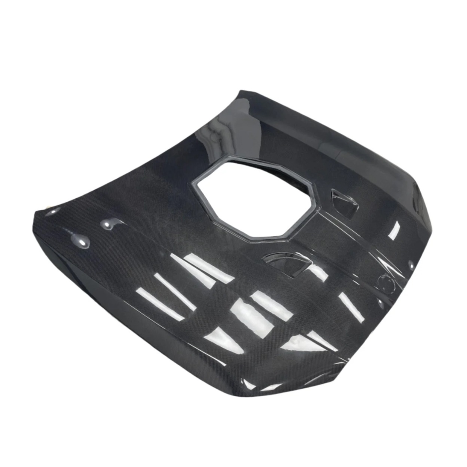 Carbon Fiber Engine Cover Bonnet Transparent Window for BMW G90 M5 - Bull Boost Performance