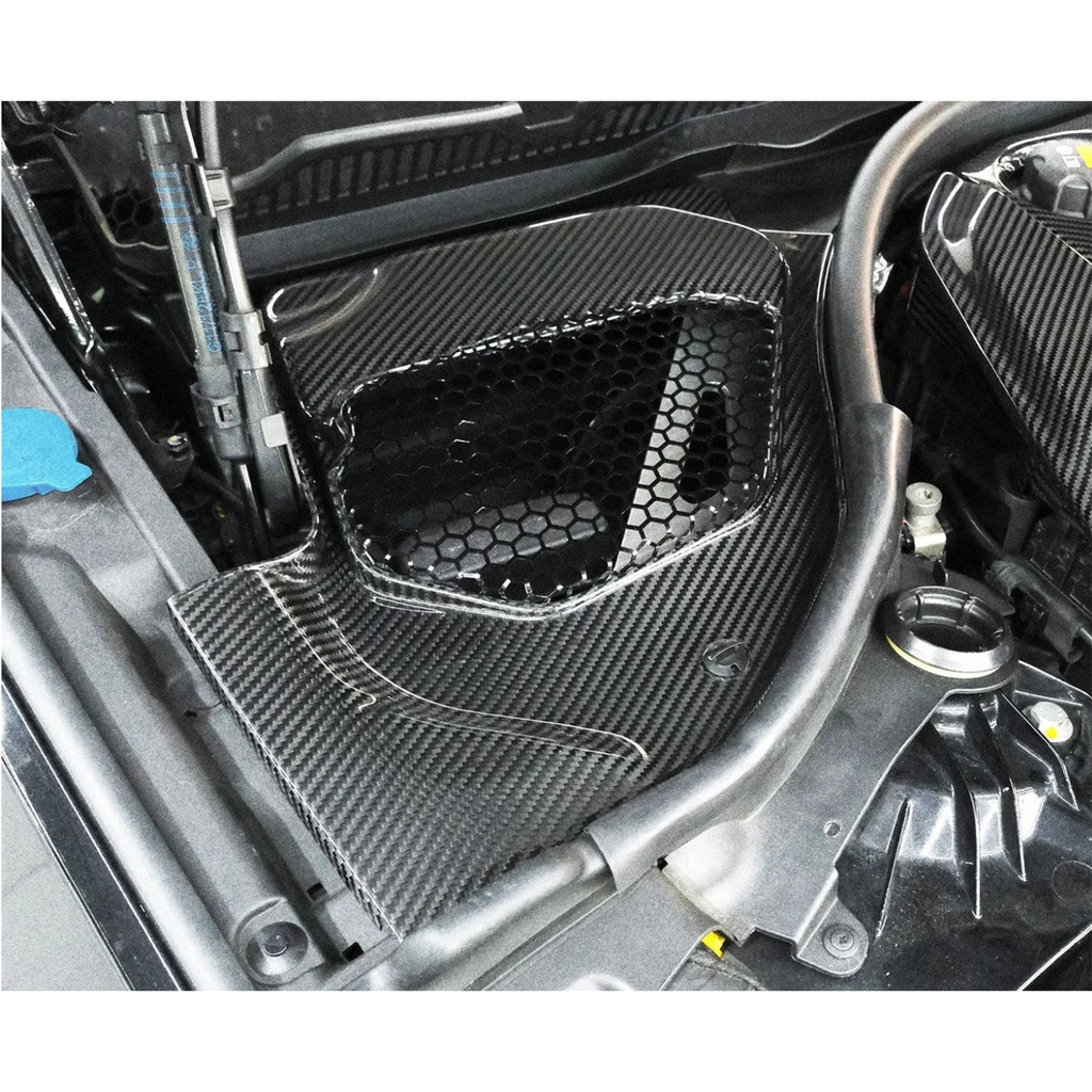Carbon Fiber Top Corner Cowl Cover for BMW F90 M5 - Bull Boost Performance