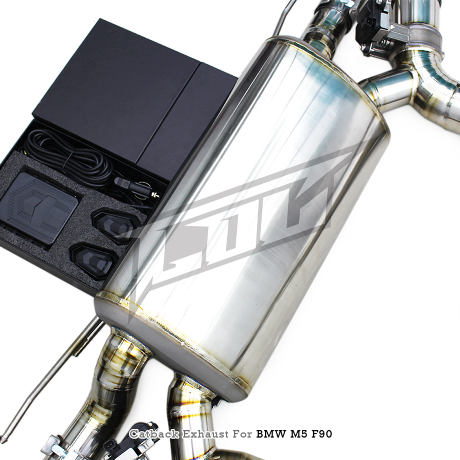 Titanium Valved Catback Exhaust System for BMW M5 F90 4.4T - Bull Boost Performance
