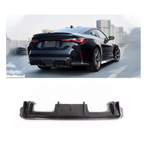 Carbon Fiber 3D Style Rear Diffuser Corner Extensions for BMW G80 M3 G82 M4 - Bull Boost Performance