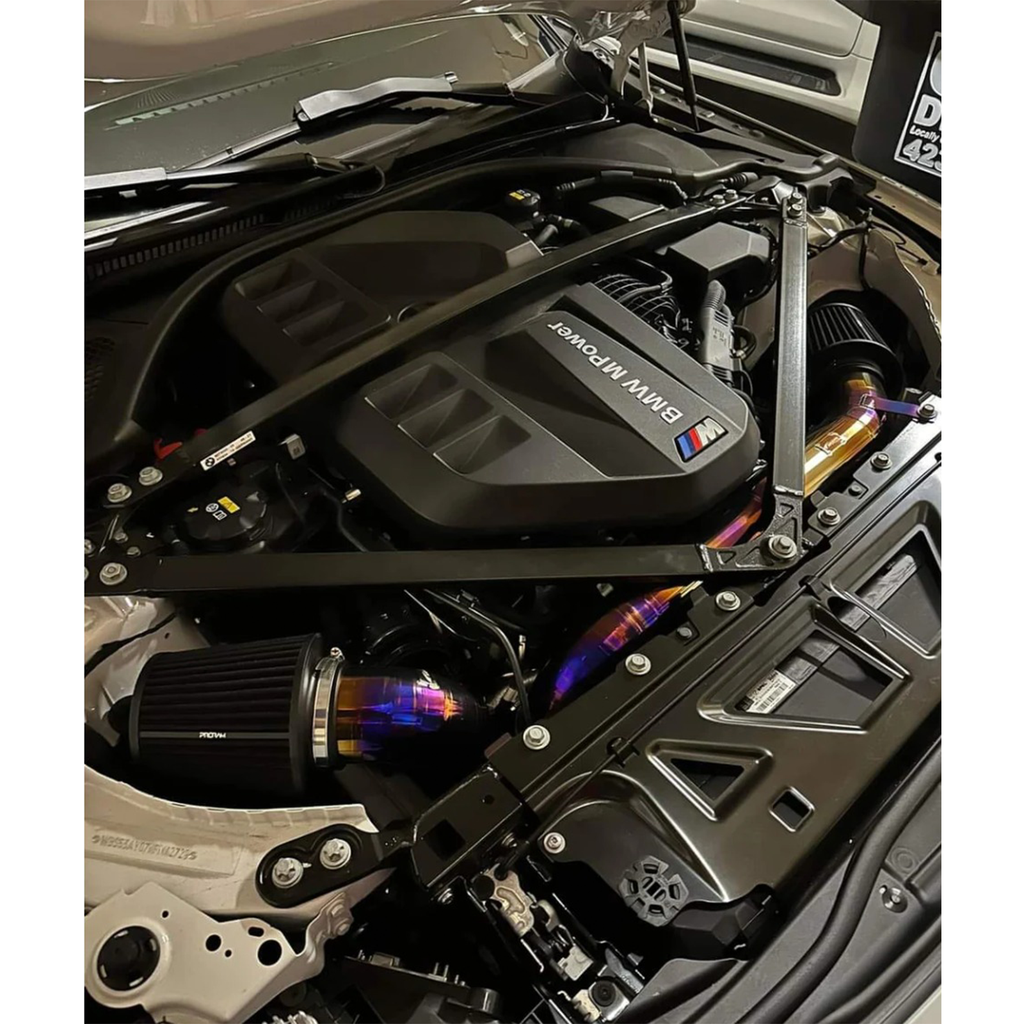 Titanium Cold Air Intake for BMW G80 G82 M3 M4 G87 M2 S58 Engine - Bull Boost Performance