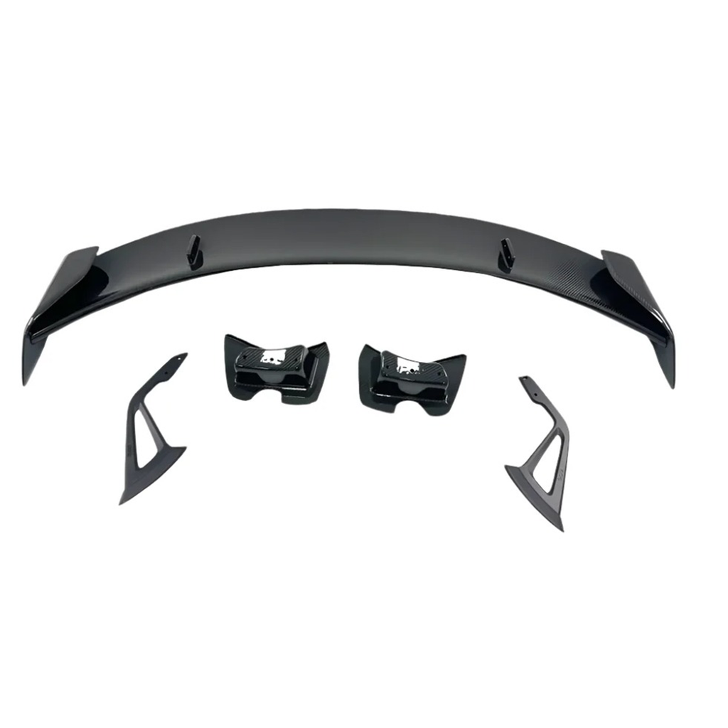 Carbon Fiber AD Style Spoiler Wing for BMW 1 2 3 4 5 Series Toyota Supra - Bull Boost Performance
