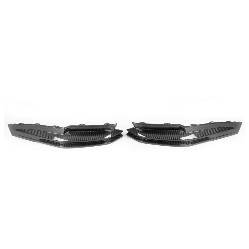 Carbon Fiber Rear Corner Side Canards V2 for BMW G80 M3 G82 G83 M4 - Bull Boost Performance