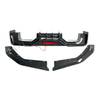 Carbon Fiber AD Style Rear Diffuser w/ LED Light for BMW G80 G81 G82 G83 M3 M4 - Bull Boost Performance
