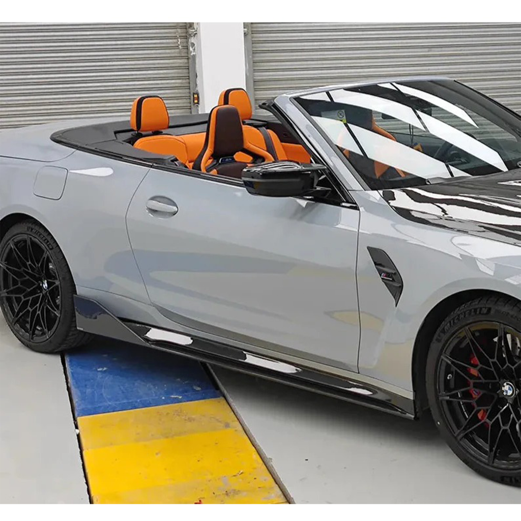 Prepreg Carbon Fiber PT Style Side Skirts for BMW G80 M3 G82 G83 M4 - Bull Boost Performance