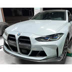 Dry Carbon Fiber CSL Style Front Lip for BMW G80 M3 G82 G83 M4 - Bull Boost Performance
