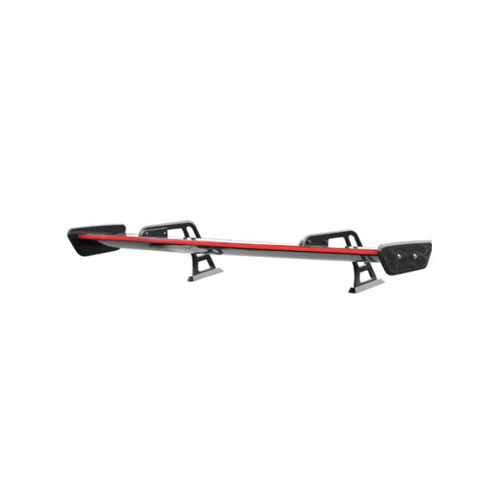 Prepreg Carbon Fiber LED Swan Neck Rear Wing for BMW G8X G80 M3 G82 M4 G87 M2 - Bull Boost Performance