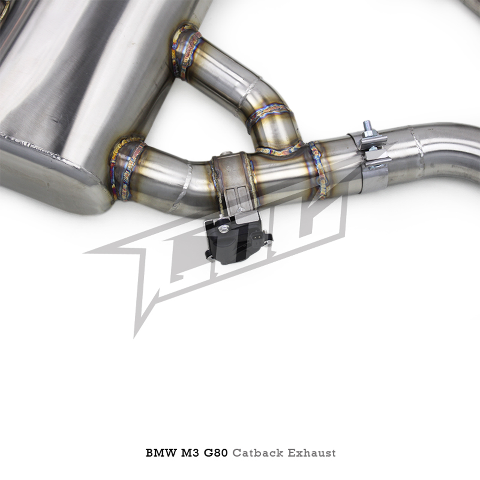 Valved Stainless Steel Catback Exhaust System for BMW M3 M4 G80 G82 G83 3.0T - Bull Boost Performance