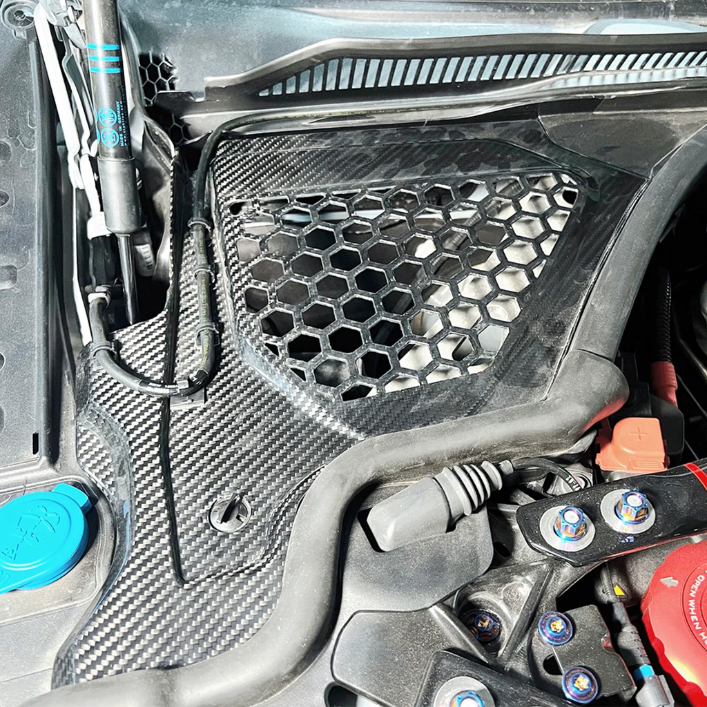 Carbon Fiber Engine Bay Top Cowl Covers for BMW G8X G80 G81 G82 G83 G87 - Bull Boost Performance
