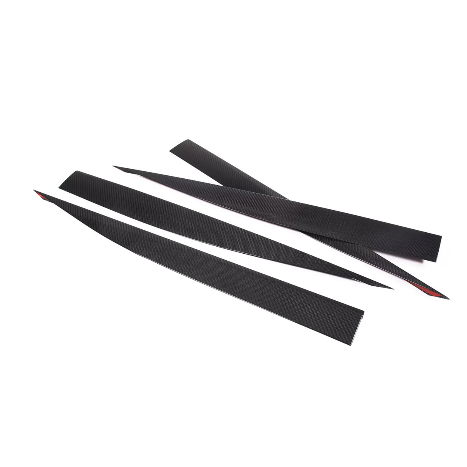 Carbon Fiber Side Skirt Trim Strip for Chevrolet Corvette C8 Stingray Coupe - Bull Boost Performance