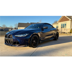 3D Style Dry Carbon Fiber Front Lip (OEM Mount) for BMW G80 M3 G82 G83 M4 - Bull Boost Performance