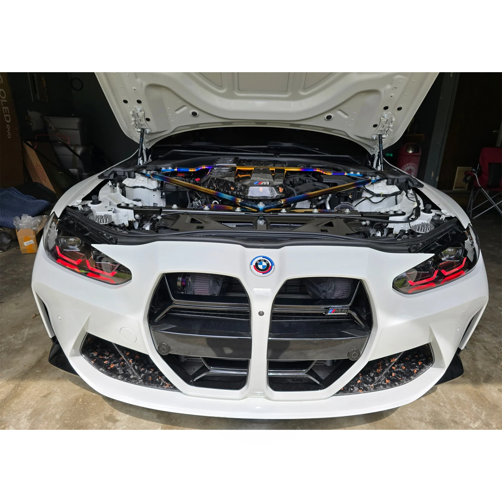 S58 High-Flow Front Mount Air Intake System for BMW G87 M2 G80 M3 G82 M4 - Bull Boost Performance