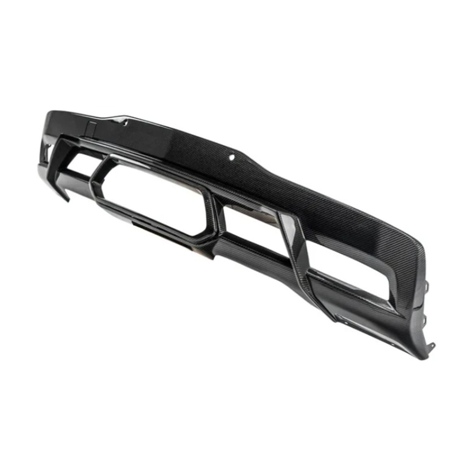 OE Style Dry Carbon Fiber Rear Bumper Diffuser for Chevrolet Corvette C8 Z06 E-Ray - Bull Boost Performance