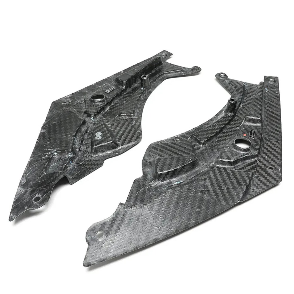 Dry Carbon Front Engine Corner Headlight Cover Set for BMW G8X G80 G81 M3 G82 G83 M4 G87 M2 - Bull Boost Performance