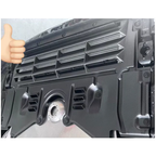 Dry Carbon Fiber Vented Oil Cooler Guard for BMW G8X G80 M3 G82 M4 - Bull Boost Performance