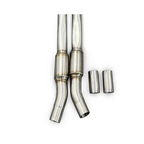 Single Mid Pipe Exhaust for BMW G80 M3 G82 G83 M4 - Bull Boost Performance