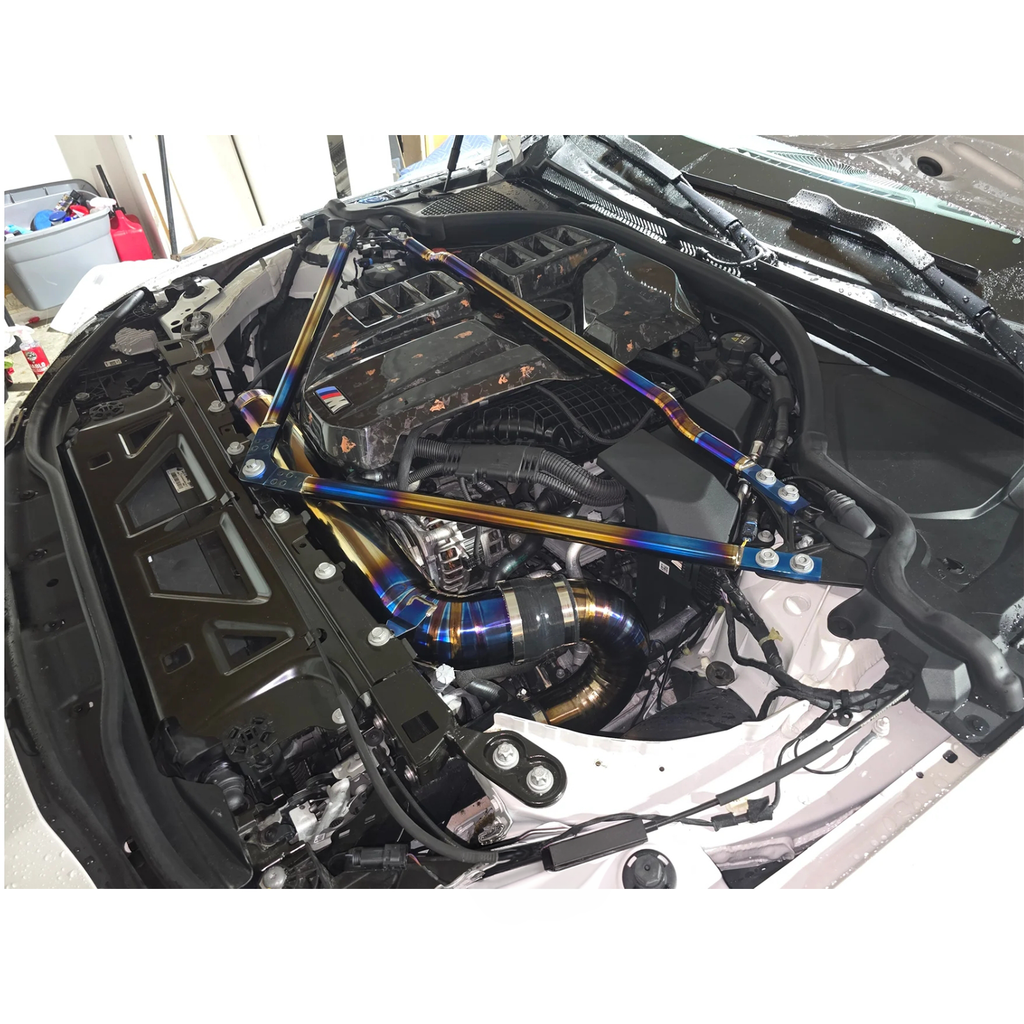 S58 High-Flow Front Mount Air Intake System for BMW G87 M2 G80 M3 G82 M4 - Bull Boost Performance