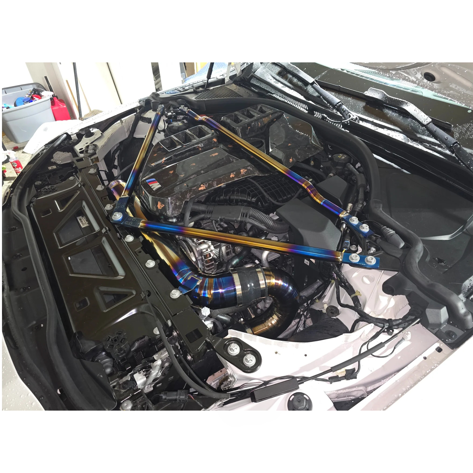 S58 High-Flow Front Mount Air Intake System for BMW G87 M2 G80 M3 G82 M4 - Bull Boost Performance