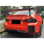 Prepreg Carbon Fiber Wing w/ LED for BMW G80 M3 G82 M4 G87 M2 - Bull Boost Performance