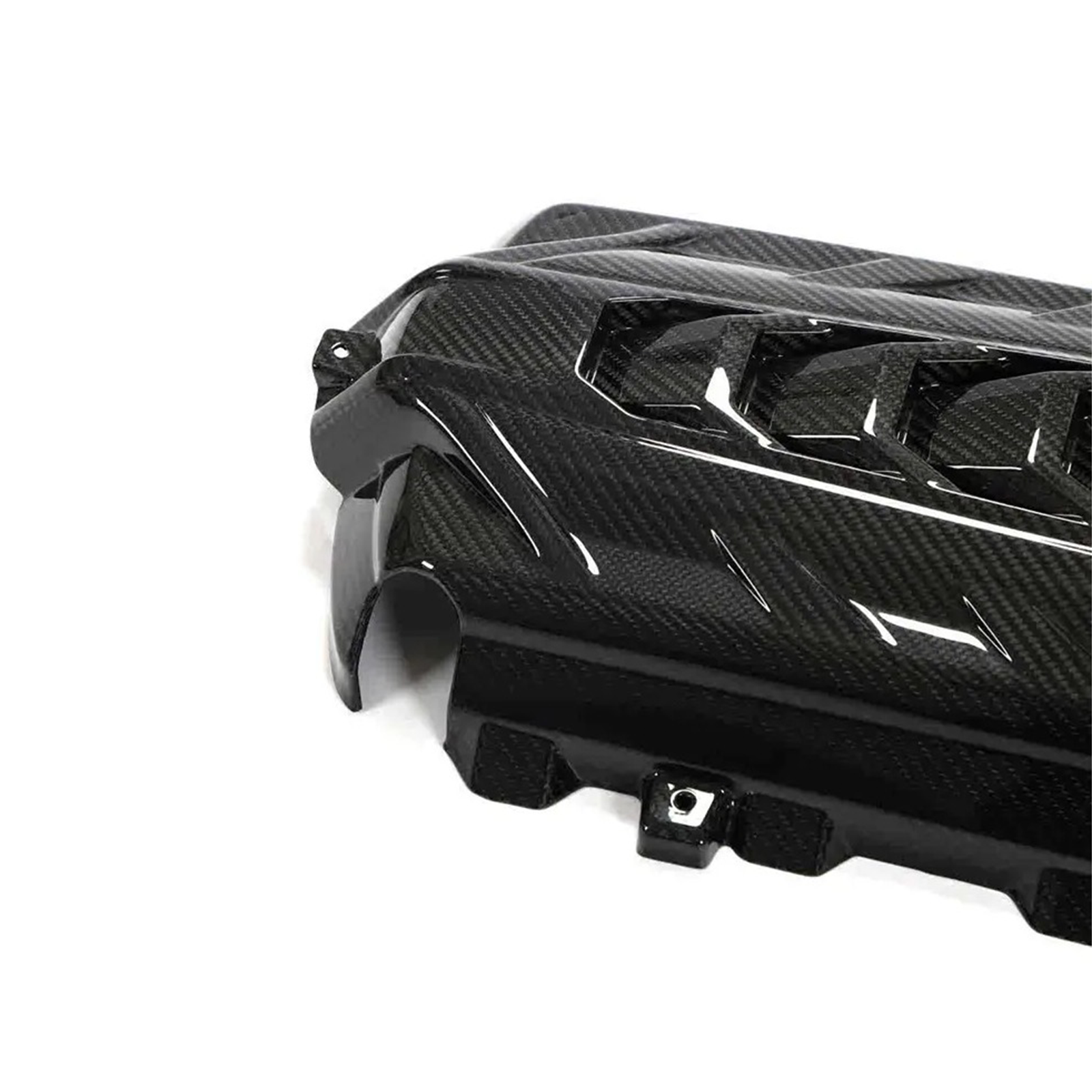 Carbon Fiber Engine Cover for Chevrolet Corvette C8 - Bull Boost Performance