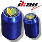 Blue M8X1.25MM MT MUG Gear Shift Knob Screw On & BD Logo Badge