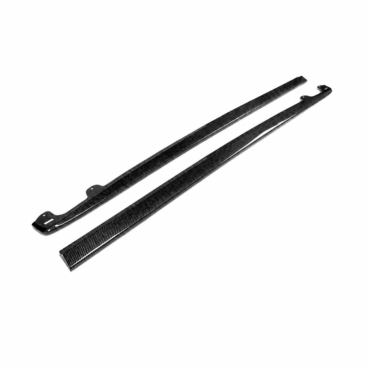 Carbon Fiber Side Skirts for Chevrolet Corvette C6 by Stratec Systems