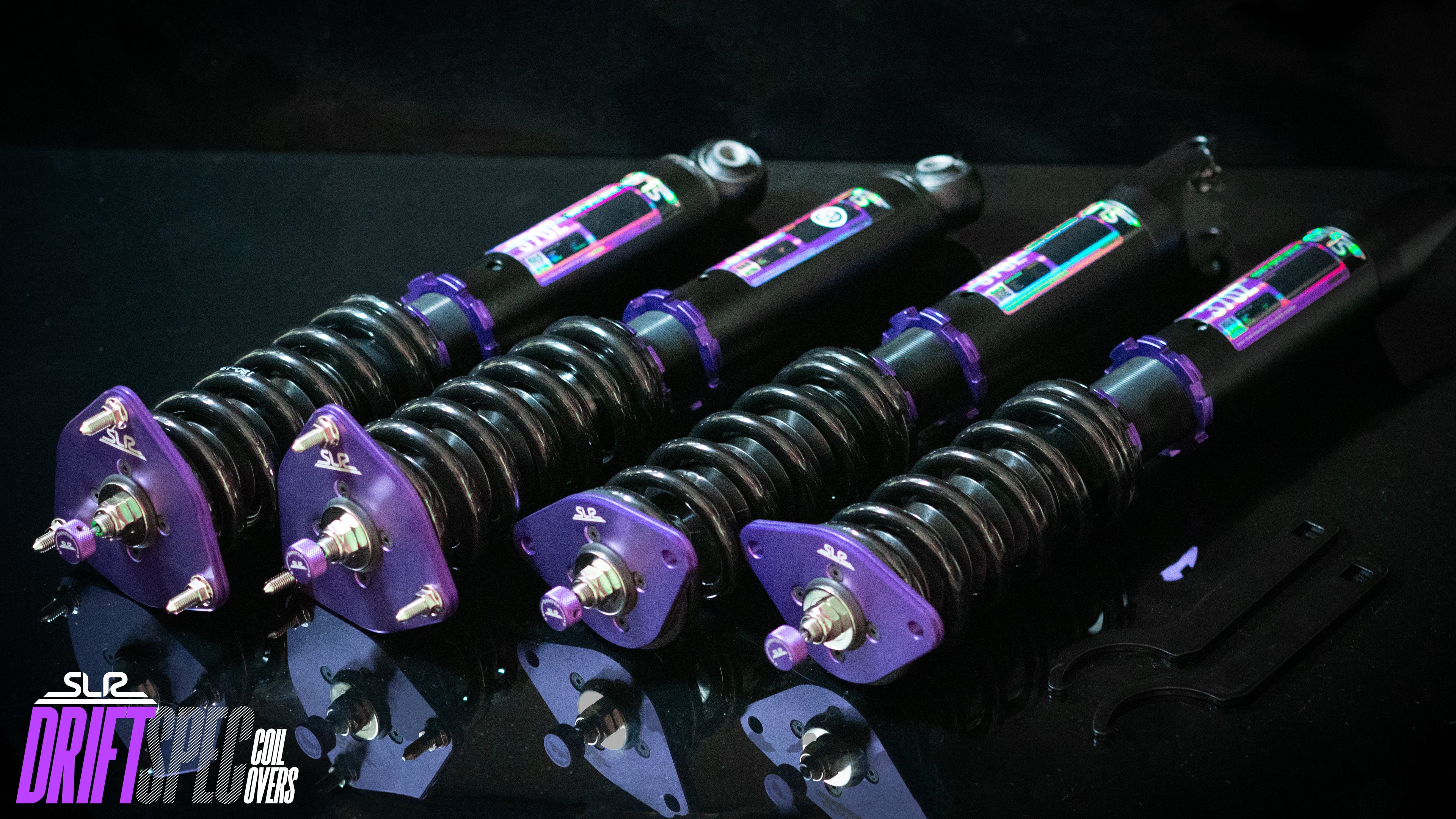 SLR Drift Spec Coilovers for 86-89 MR2 1G By SLR Speed