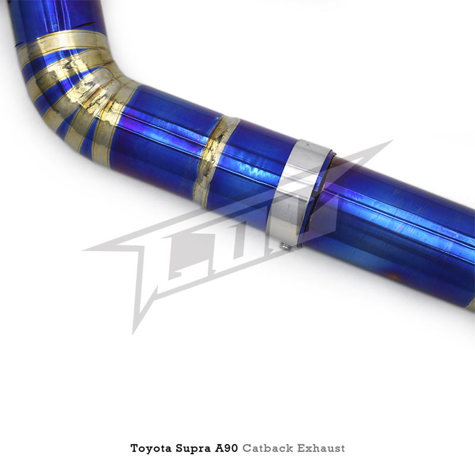 Titanium Single Exit Catback Exhaust System for Toyota Supra A90 3.0T - Bull Boost Performance
