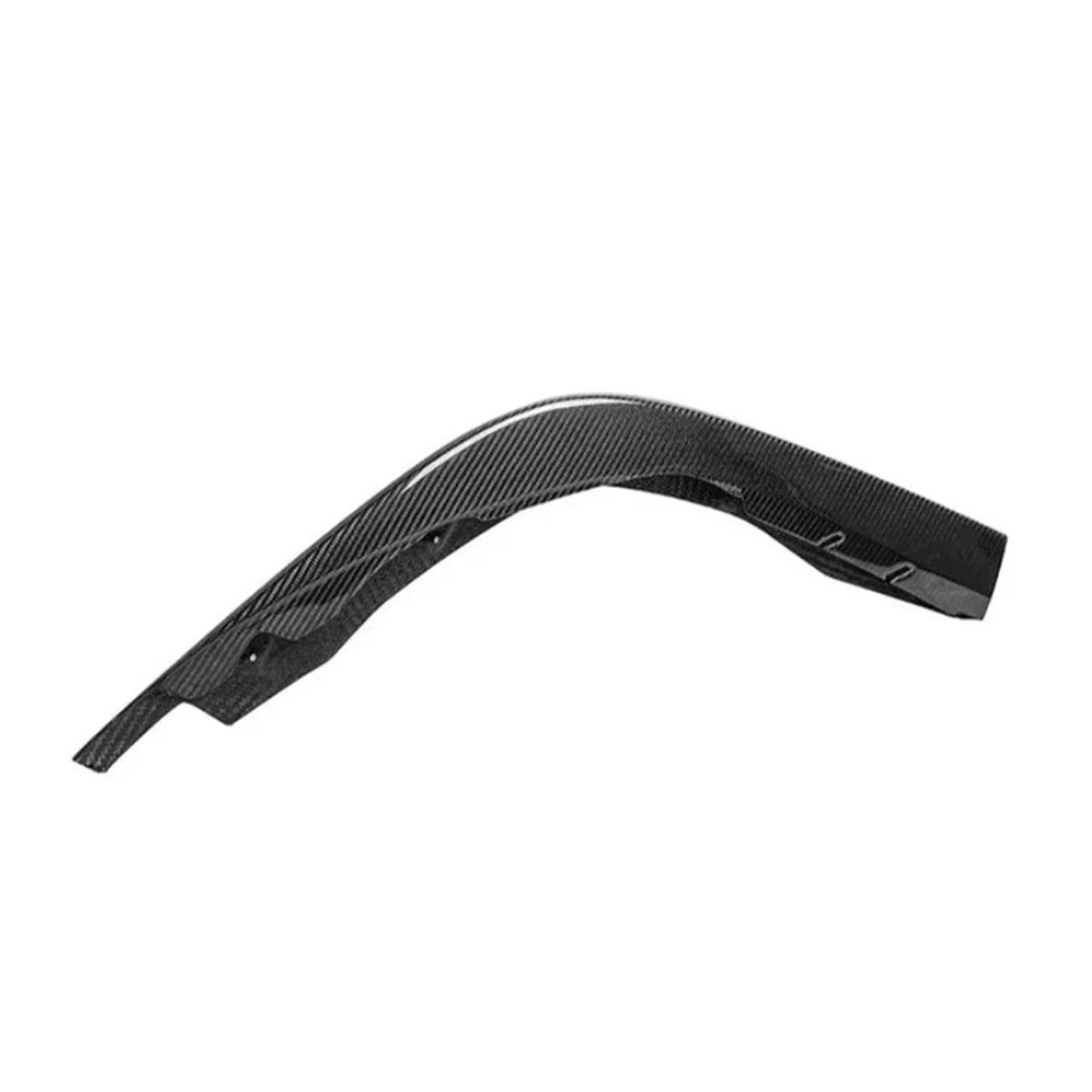 OEM Style Carbon Fiber Side Front Splitter for Ferrari F8 Tributo by Stratec Systems
