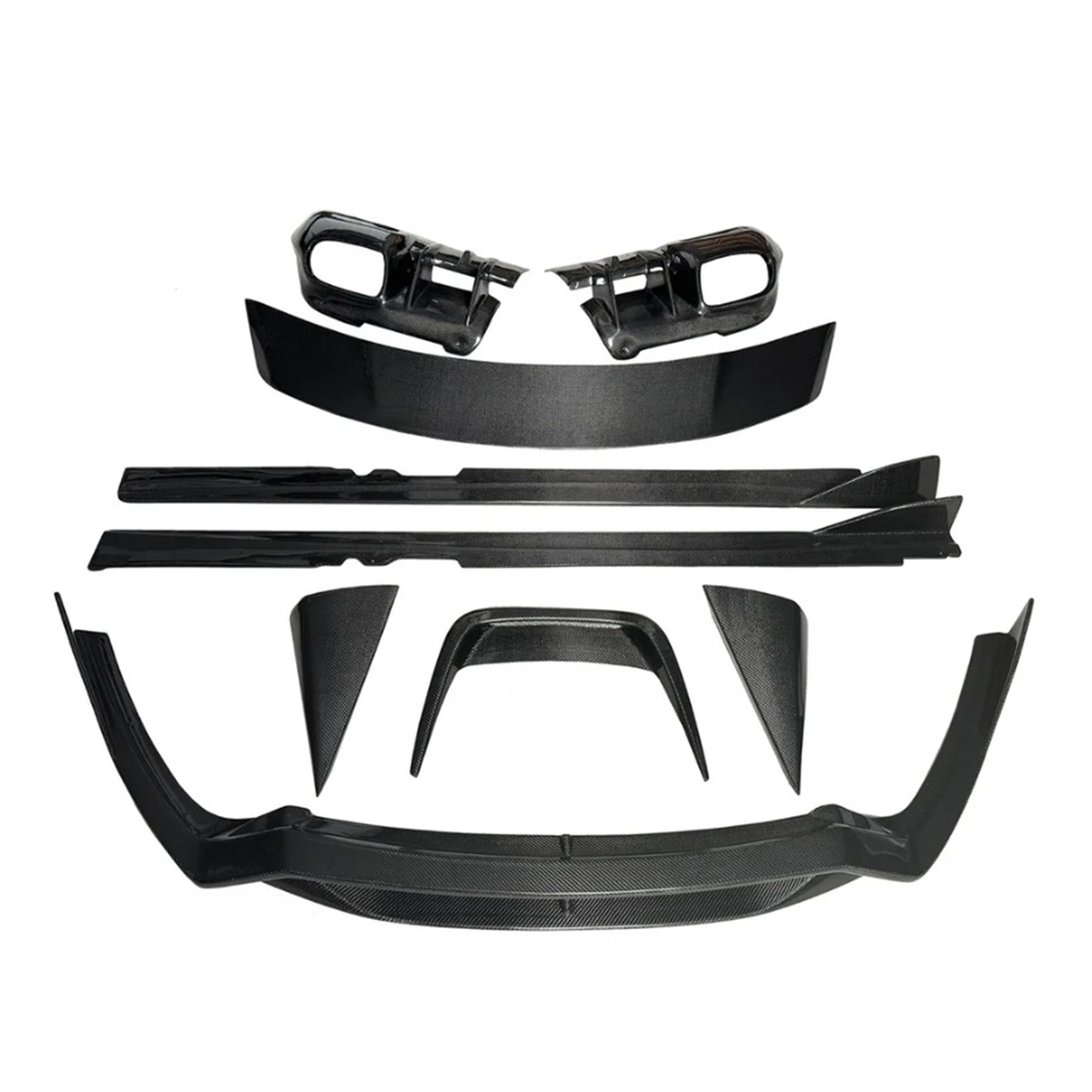 Carbon Fiber Aero Body Kit for Ferrari F12 by Stratec Systems